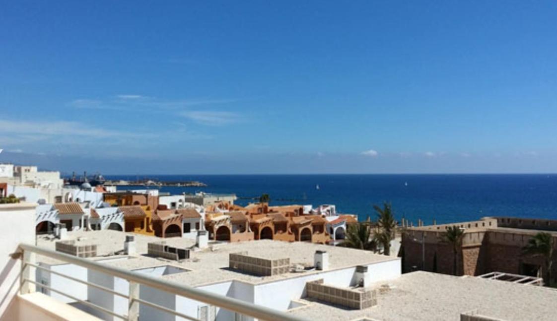 Appartamento Atico En Primera Linea De Playa Faro Garrucha Esterno foto